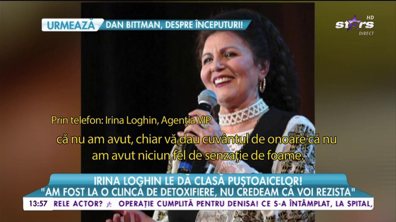 Irina Loghin le dă clasă puştoaicelor! Artista a dezvăluit la ce trucuri de frumuseţe apelează