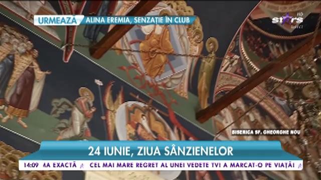 24 iunie, ziua S&acirc;nzienelor este sărbătoarea iubirii şi a fertilităţii