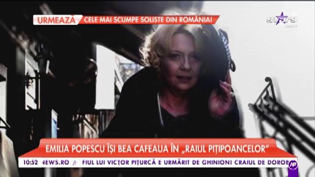 Emilia Popescu se pl&acirc;nge că are un salariu mic, &icirc;nsă petrece in locuri scumpe