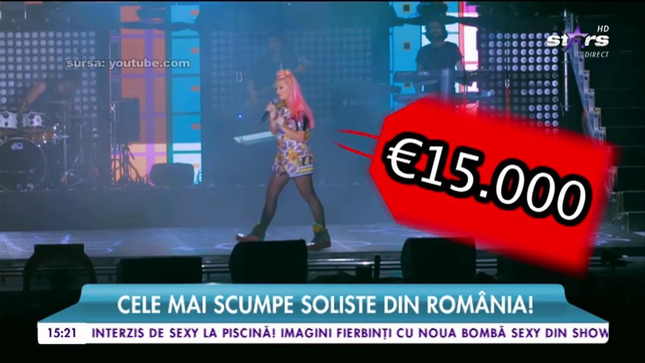 Cele mai scumpe soliste din Rom&acirc;nia!