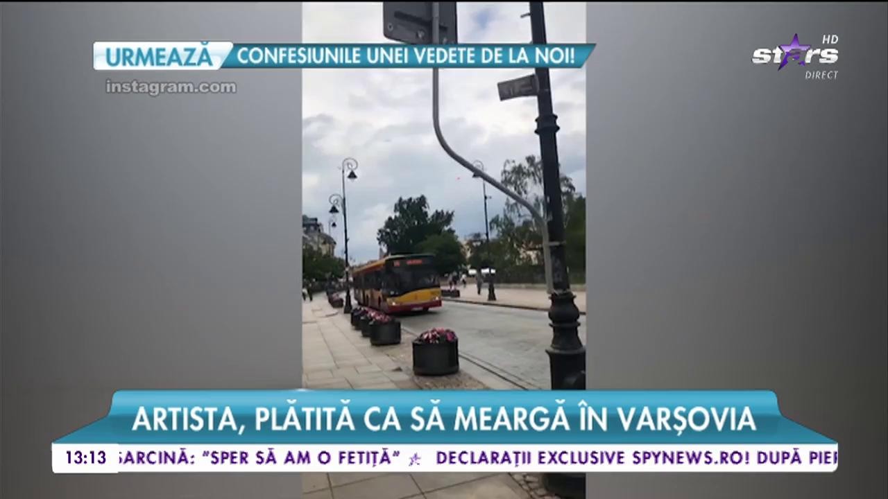 Delia se plimbă și &icirc;ncasează bani pentru asta! Artista, plătită să plece &icirc;n Varșovia!