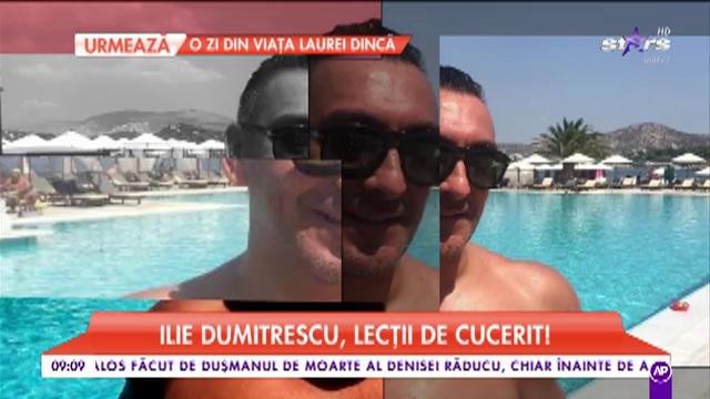 Ilie Dumitrescu &icirc;nv&acirc;rte femeile pe deget. Fostul mare fotbalist a cucerit o brunetă pe care o răsfaţă aşa cum ştie el mai bine