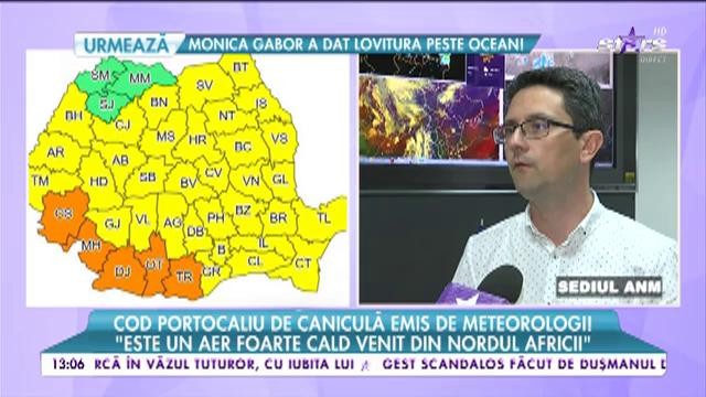 40 de grade la umbră &icirc;n mai multe zone din țară! Cod portocaliu de caniculă!