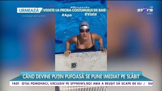 Cum se menţine Andreea Esca &icirc;ntr-o formă de invidiat?