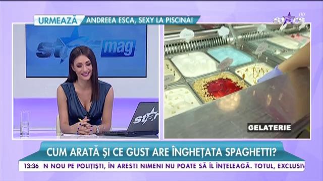 Spaghete fierbinţi sau o &icirc;ngheţată plină de savoare?