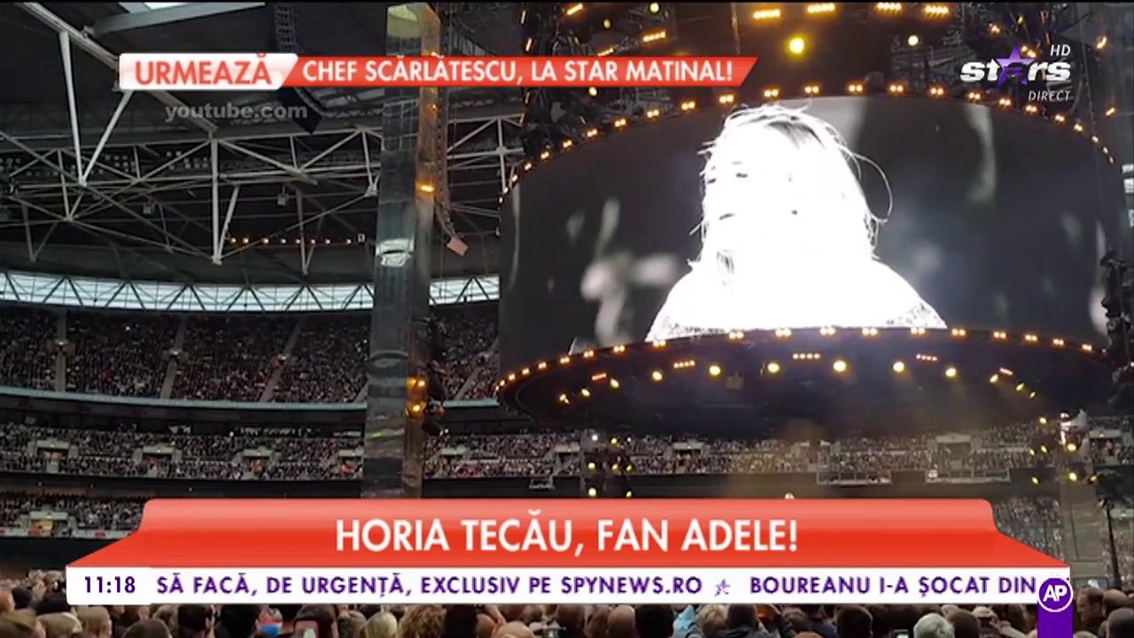 Horia Tecău, mare fan Adele