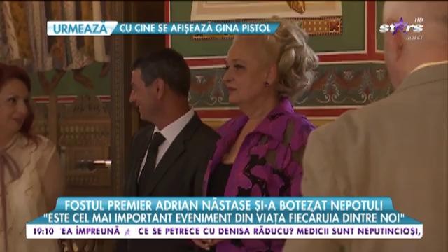 Zi mare &icirc;n familia lui Adrian Năstase. Nicola, unicul nepot al fostului premier a fost creştinat