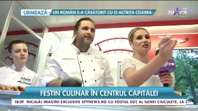 Festin culinar &icirc;n centrul Capitalei! Chefi din Rom&acirc;nia, dar şi de peste hotare se &icirc;ntrec &icirc;n reţete pentru toate gusturile