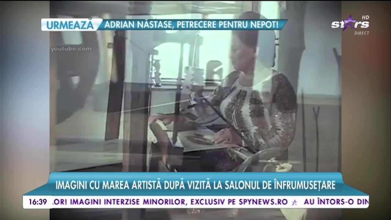 Maria Ciobanu şi-a pus cele mai lungi gene din showbiz!