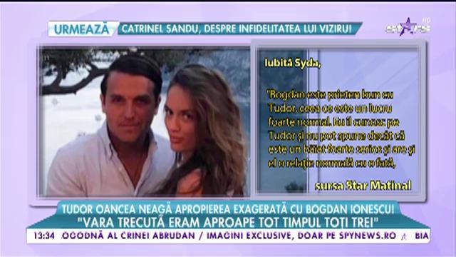 Cum a reacţionat Bogdan Ionescu, fostul soţ al Ebei? Declaraţiile celui despre care s-a spus că e prea apropiat de Syda!