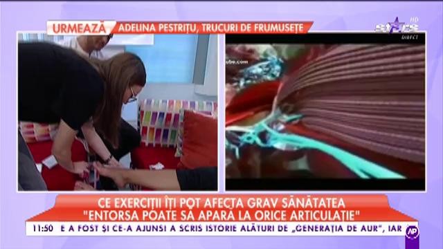 Cum vindeci corect o entorsă fără kinetoterapie? Care sunt exerciţiile periculoase pentru corpul tău
