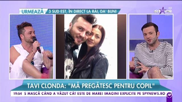 Tavi Clonda: &rdquo;Mă pregătesc să devin tată de fetiță&rdquo;