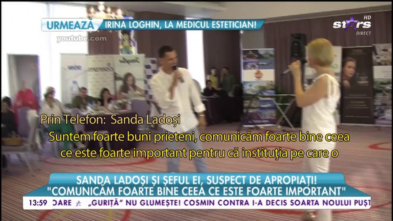 Sanda Ladoşi şi şeful ei, suspect de apropiaţi! Imaginile cu cei doi au st&acirc;rnit controverse!