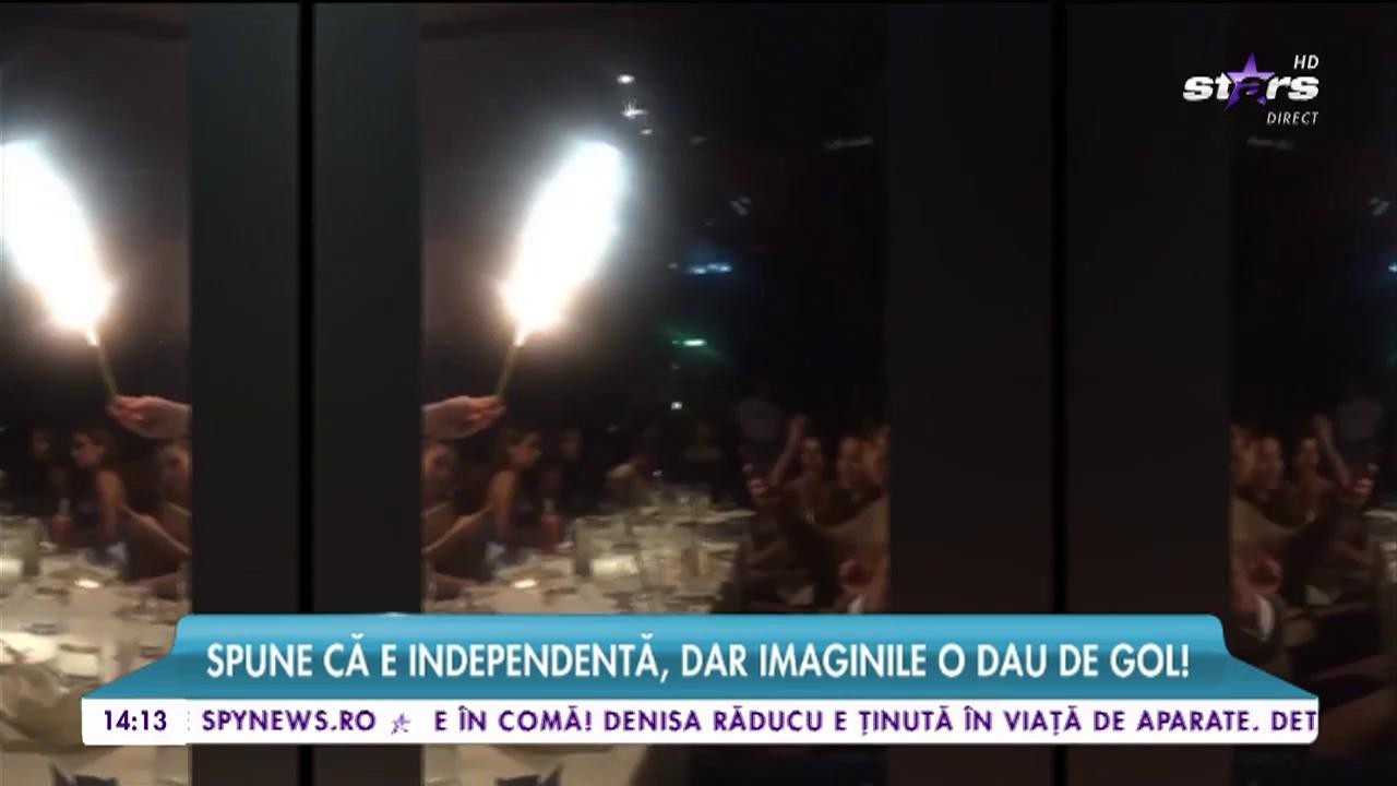 Spune că e independentă, dar imaginile o dau de gol! Ramona Gabor şi-a petrecut noaptea &icirc;n compania unor milionari