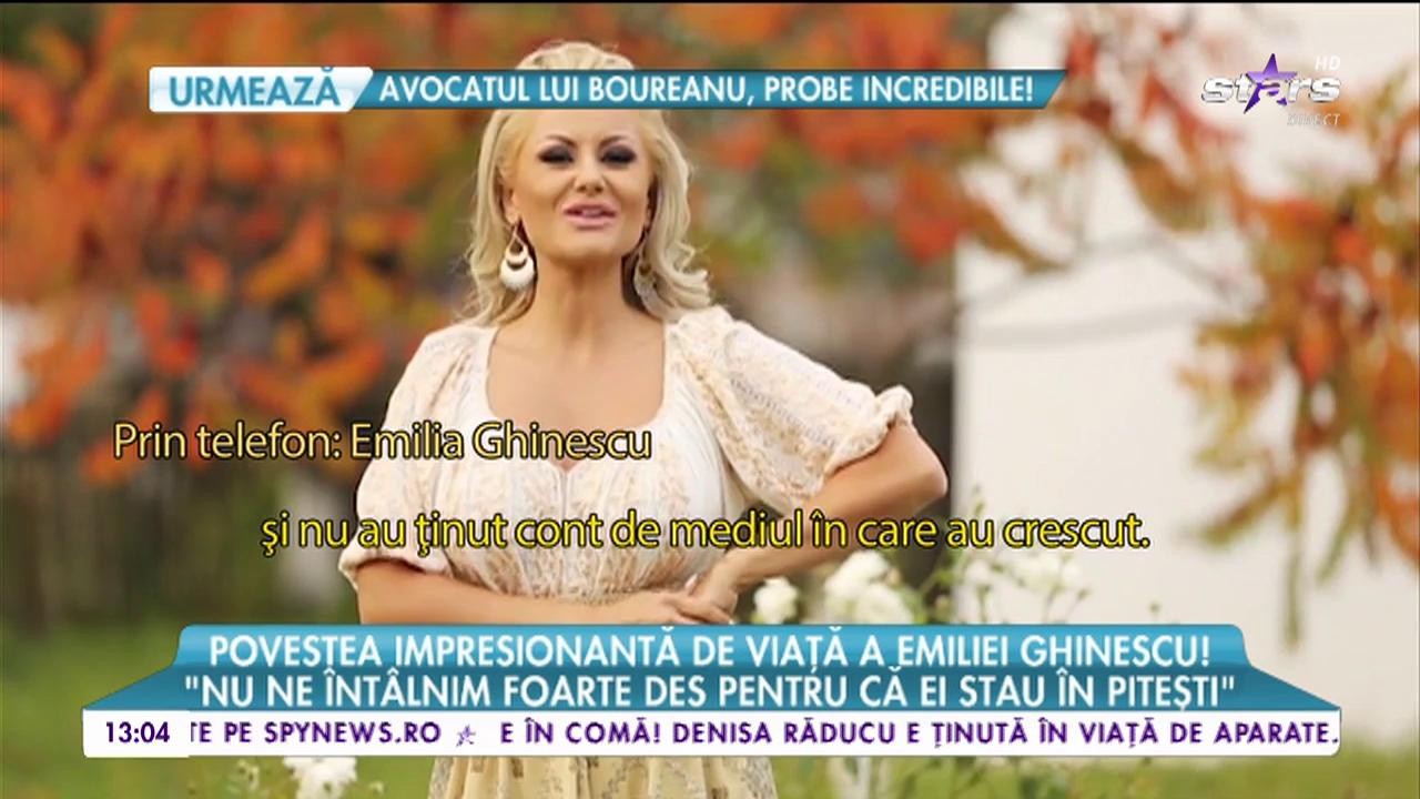 Povestea impresionantă de viaţă a Emiliei Ghinescu! Artista şi-a regăsit fraţii după 30 de ani!