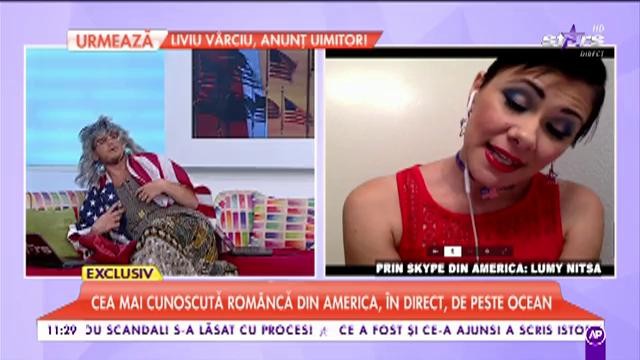 Madame Sclerohause, &icirc;nt&acirc;lnire cu Lumy Nitsa la "Star Matinal"! Replica celebră nu a lipsit: "Fi-mi-ar sc&acirc;rbă"