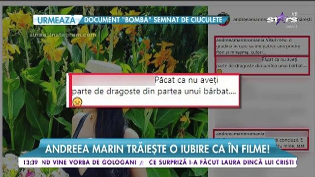 Andreea Marin trăieşte o iubire ca &icirc;n filme! Imagini din vacanţa romantică a divei