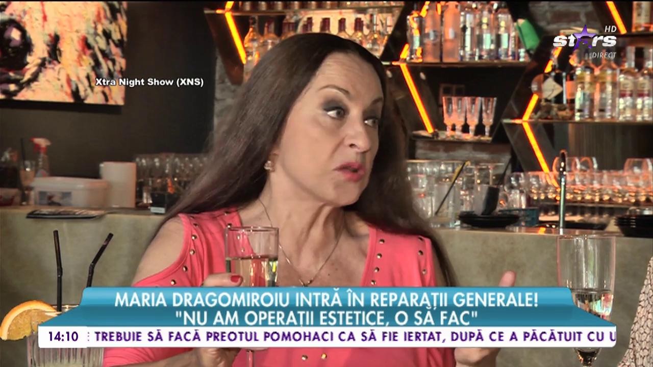 Maria Dragomiroiu &icirc;ntră &icirc;n reparaţii generale! "Nu am operaţii estetice, o să fac"