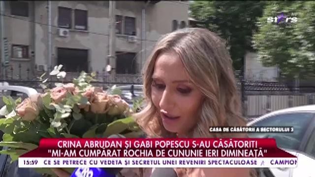 Emoţii copleşitoare pentru Crina Abrudan! Live