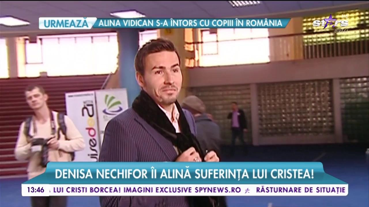 Denisa Nechifor &icirc;i alină suferința lui Adrian Cristea! După ce a primit papucii de la Păuna, s-a refugiat la fosta!
