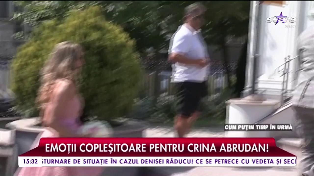 Emoţii copleşitoare pentru Crina Abrudan! Astăzi spune cel mai emoţionant "da" din viaţa ei!