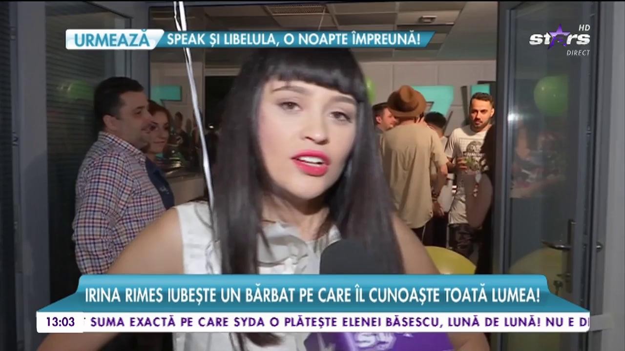 Irina RImes iubește un bărbat pe care &icirc;l cunoaște toată lumea! "Am lucrat și nu prea am fost la petreceri!"