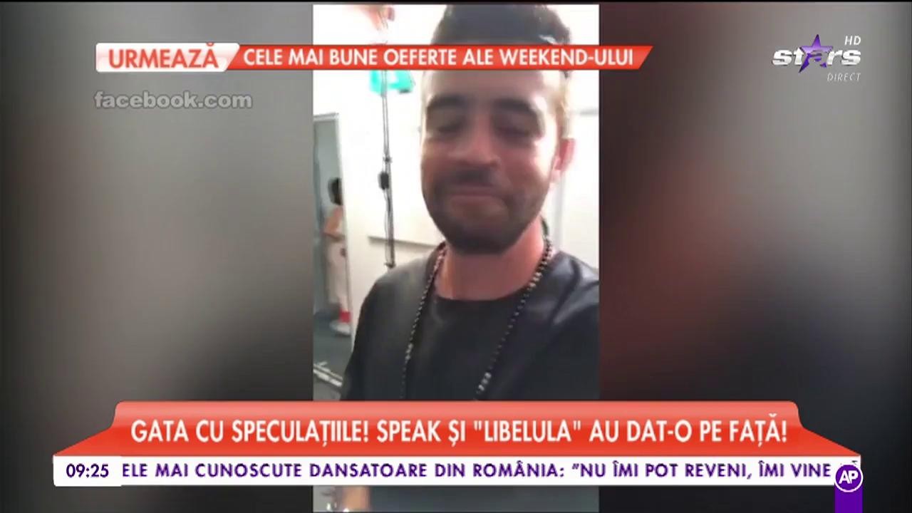 Speak şi "libelula" şi-au petrecut noaptea &icirc;mpreună! Imaginile arată că sunt mai apropiaţi ca niciodată