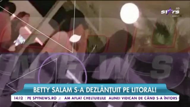 După ce s-a zvonit că e &icirc;nsărcinată, Betty Salam a petrecut pe litoral
