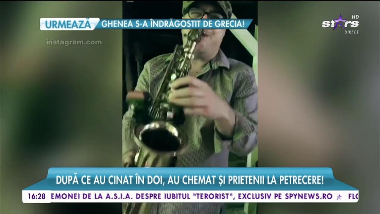 Anda Adam, cină romantică de ziua soțului ei! După ce au cinat &icirc;n doi și-au chemat și prietenii la petrecere!