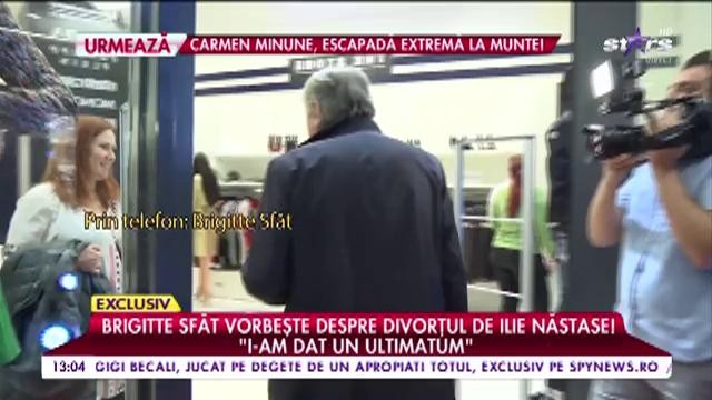 Brigitte Sfăt vorbeşte despre divorţul de Ilie Năstase!