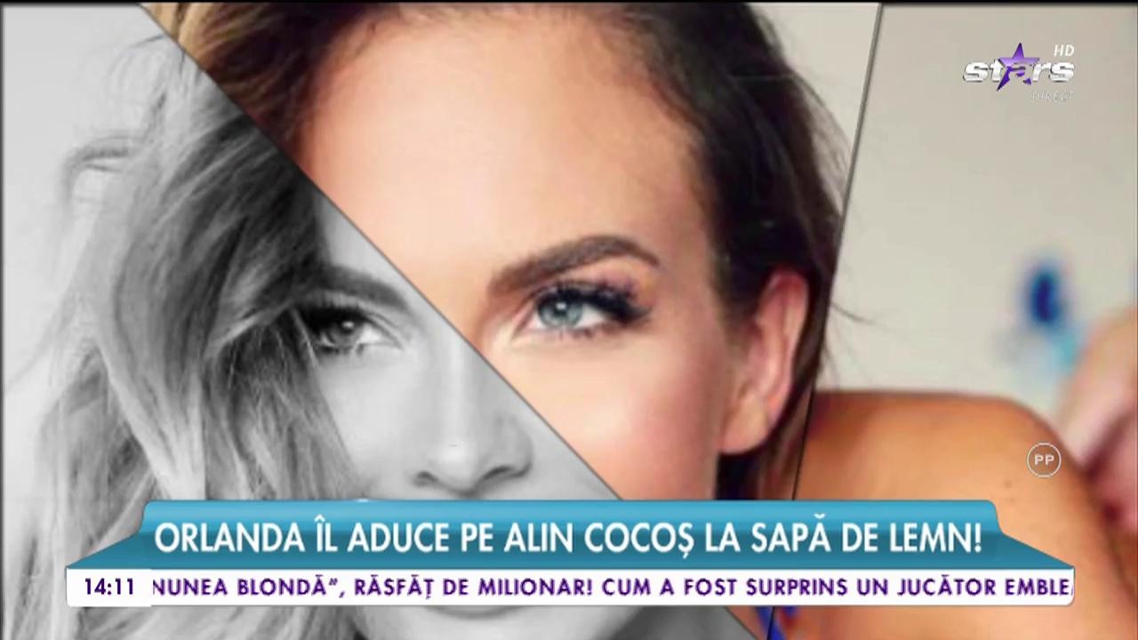 Orlanda &icirc;l aduce pe Alin Cocoş la sapă de lemn!