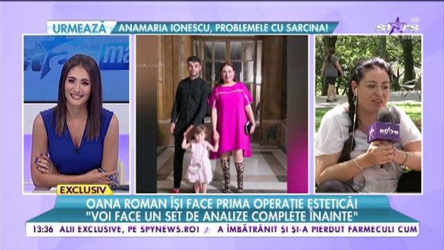 A slăbit, dar nu are de g&acirc;nd să se oprească aici! Oana Roman &icirc;şi face prima operaţie estetică!