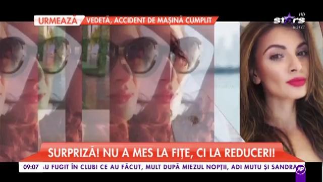 Venită &icirc;n secret &icirc;n Rom&acirc;nia, Ramona Gabor și-a făcut de cap, la mall