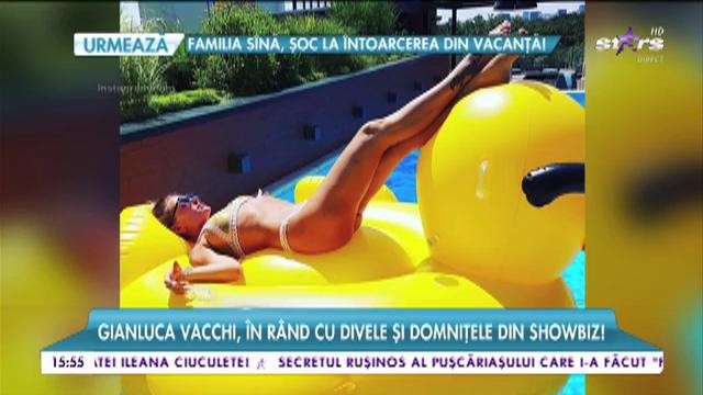 Gianluca Vacchi, &icirc;n r&acirc;nd cu divele şi domniţele din showbiz! Controversatul milionar s-a aliniat ultimului trend