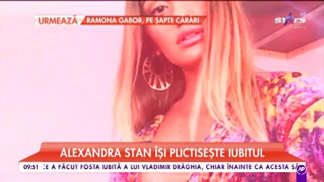 Alexandra Stan &icirc;și plictisește iubitul!