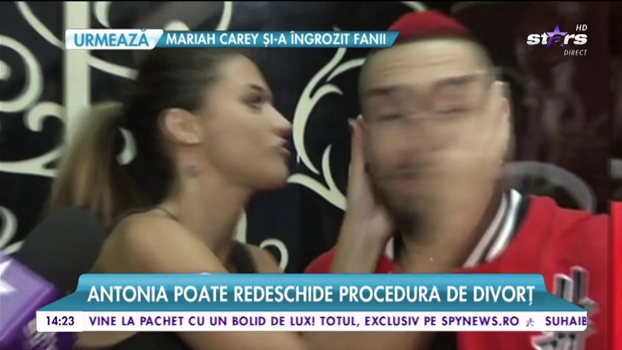 &Icirc;n sf&acirc;rşit, Antonia divorţează!