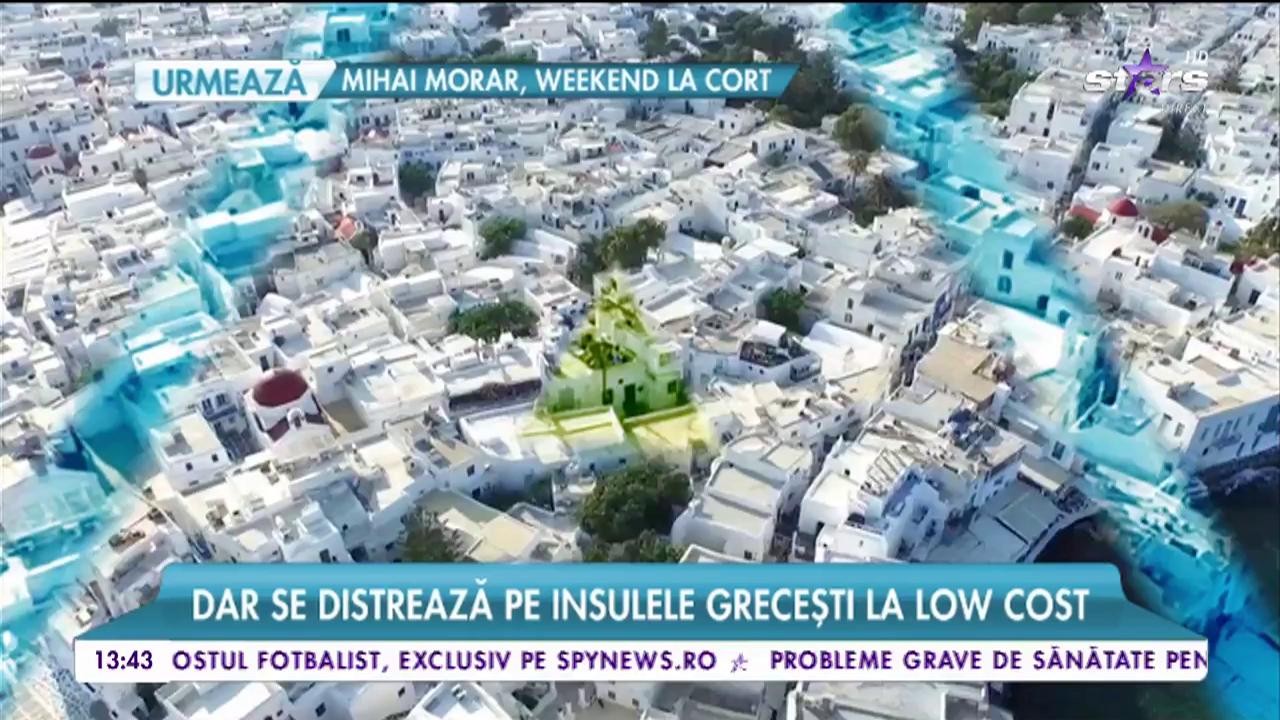 Se laudă cu fiţe şi aroganţe pe internet, dar se distrează pe insulele greceşti la low cost