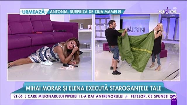 STARoganță la &rdquo;Răi da buni&rdquo;. Mihai Morar montează cortul &icirc;n platoul emisunii