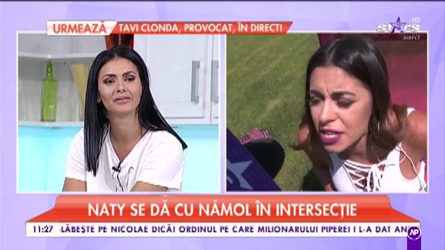 STARoganţă cu NĂMOL! Natalia Mateuţ, tratament &icirc;n mijlocul unei intersecţii din Bucureşti