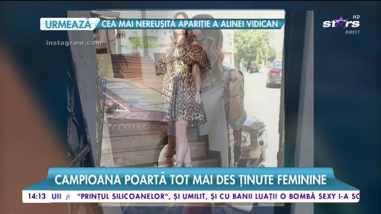 Simona Halep, din ce &icirc;n ce mai sexy! Campioana poartă tot mai des ţinute feminine