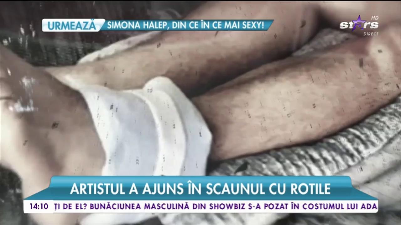 Tudor de la Fly, probleme după accident! Artistul a ajuns &icirc;n scaunul cu rotile