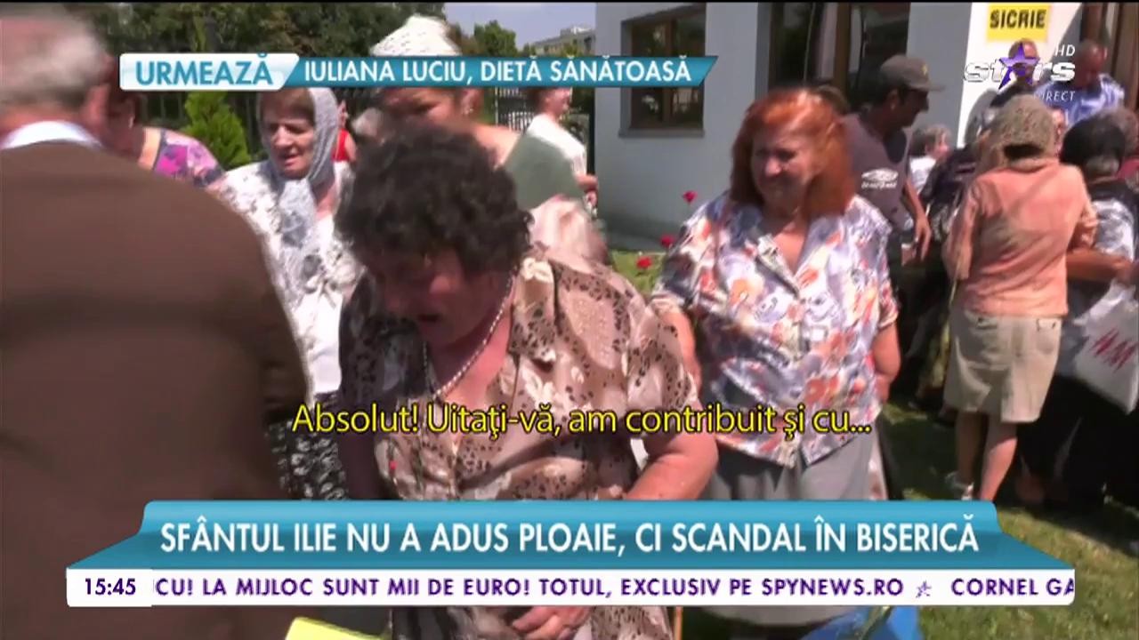 &Icirc;n zi de mare sărbătoare zeci de credincioși s-au călcat pur şi simplu &icirc;n picioare la o biserică din Pitești