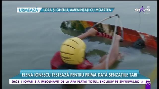Provocare pentru Elena Ionescu! Vedeta &icirc;ncearcă pentru prima oară să facă waveboard