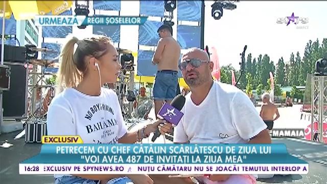 La mulți ani, chef Scărlătescu! Iată cum se distrează și ce măn&acirc;ncă de ziua lui