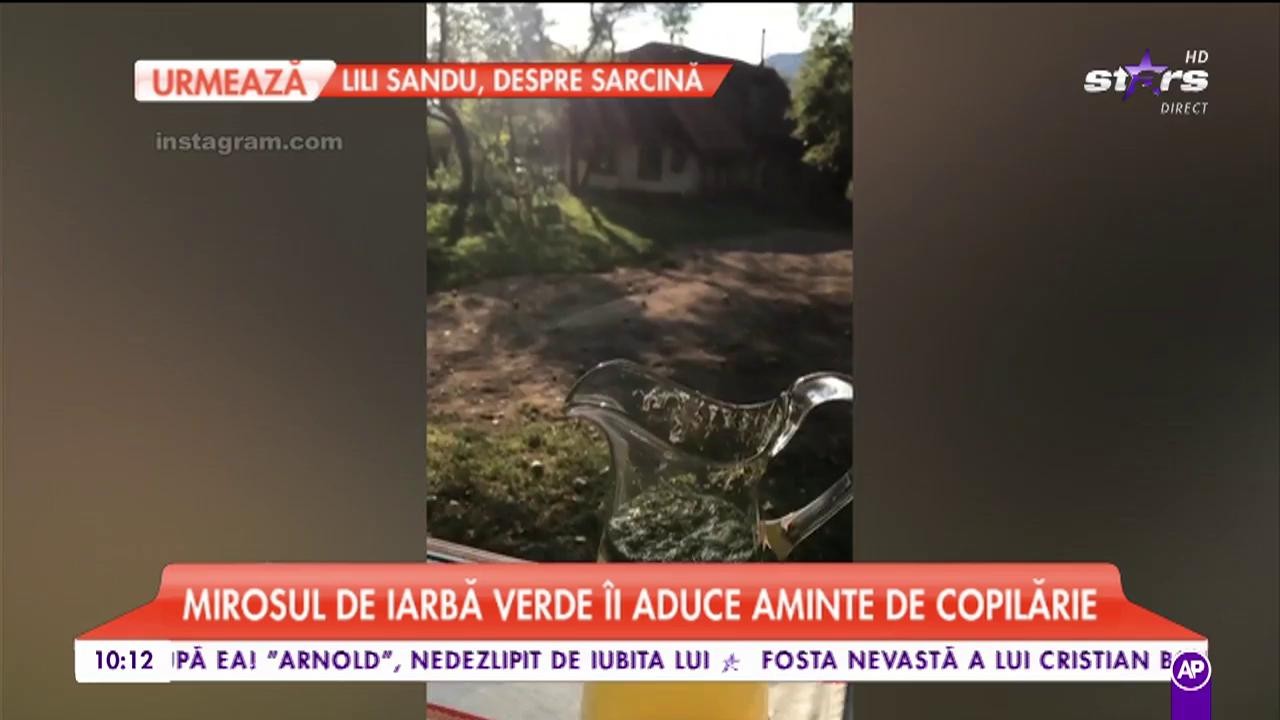 Laura Cosoi a dat luxul pe viața la țară. Mirosul de iarbă verde &icirc;i aduce aminte de copilărie