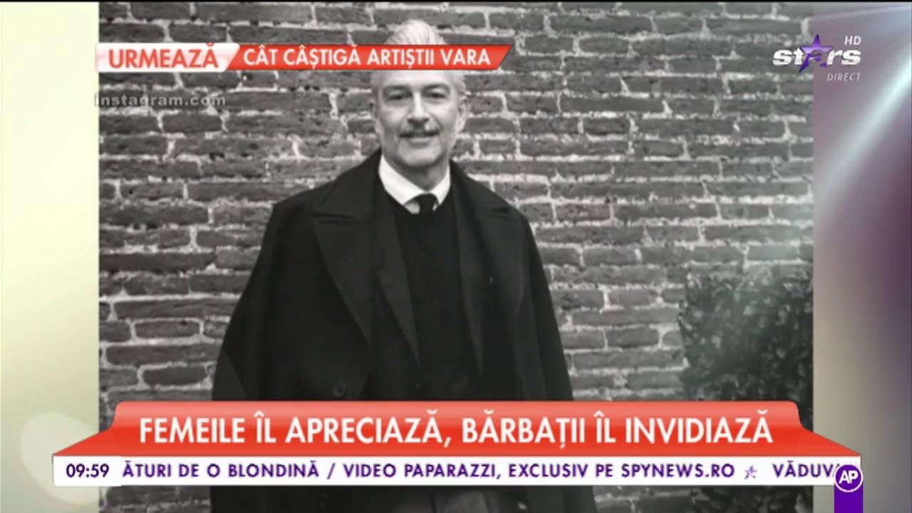 La 50 de ani, Domenico Gianfrate atrage toate privirile cu ținutele sale
