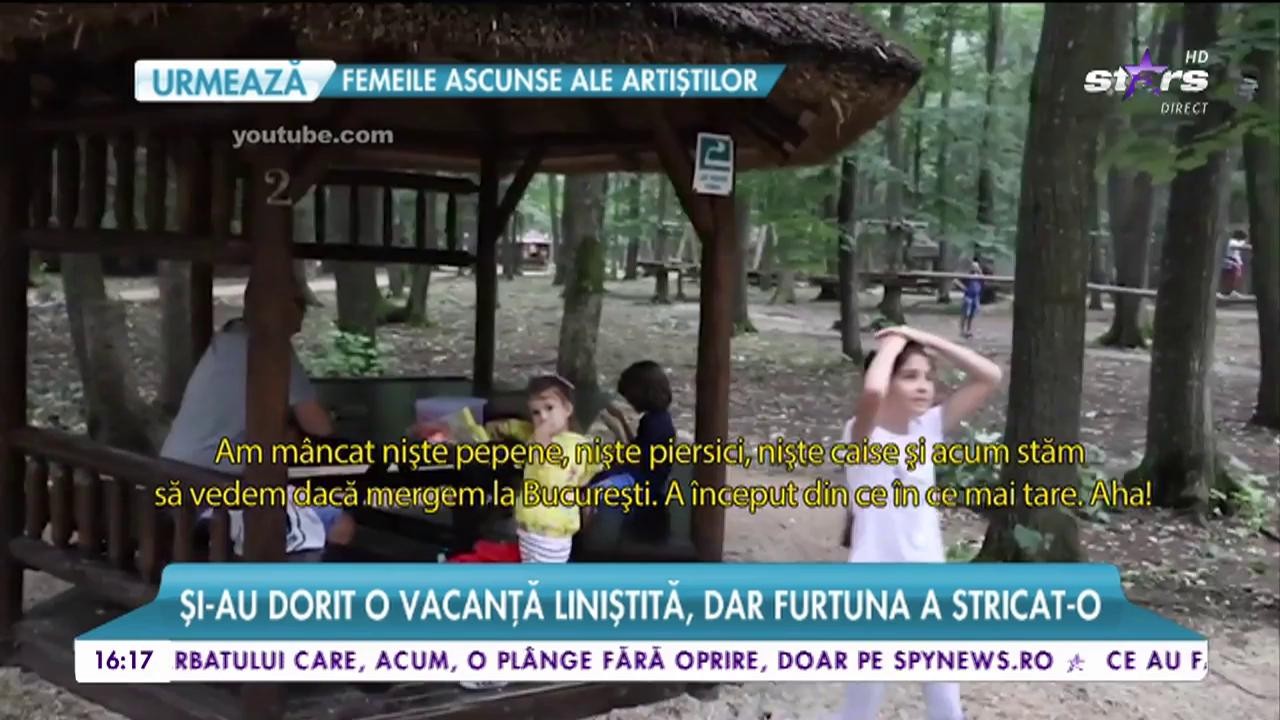 Familia Serea, prinsă de furtună &icirc;n pădure
