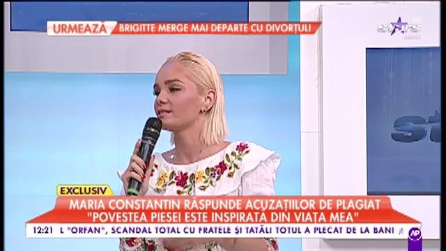 Maria Constantin răspunde acuzațiilor de furt: &rdquo;Mi se pare aberant!&rdquo;