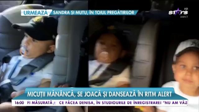 Dominic şi Akim, băieţii lui Alex Velea şi ai Antoniei, fac senzaţie!
