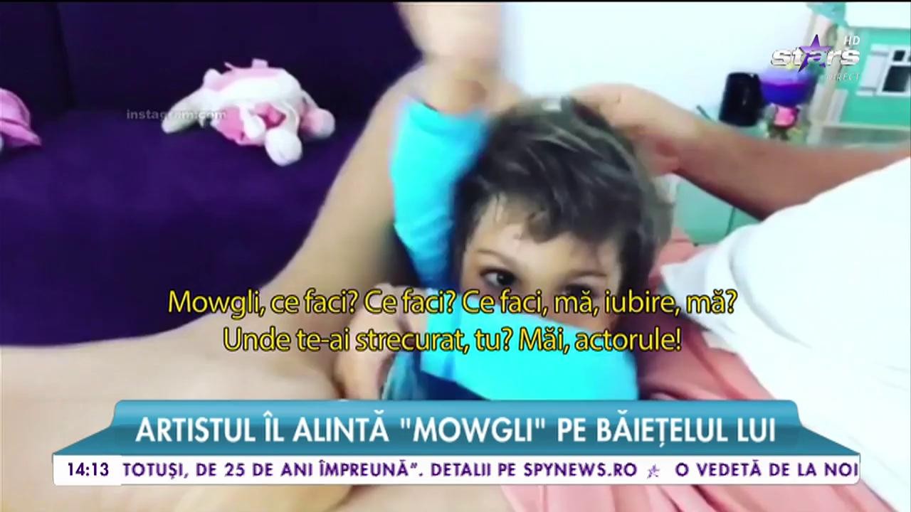 Horia Brenciu, momente haioase alături de fiul său: "Mowgli, ce faci, măi, iubire?"